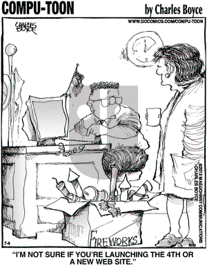 Compu-toon on Thursday July 4, 2013 Comic Strip