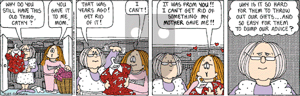 Cathy Classics - Wednesday October 24, 2012 Comic Strip