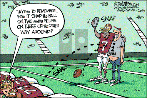 Win, Lose, Drew on Wednesday November 27, 2019 Comic Strip