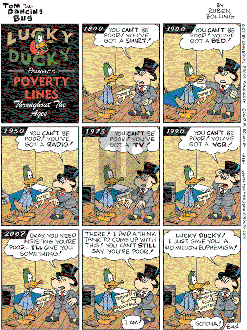 Tom the Dancing Bug on Saturday September 15, 2007 Comic Strip