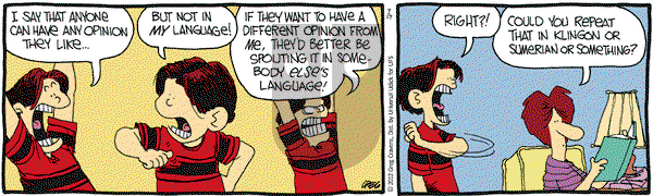 The Buckets on Tuesday July 17, 2012 Comic Strip