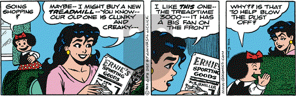 Nancy on Tuesday June 19, 2012 Comic Strip
