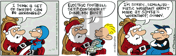 Soup to Nutz - Old on Monday December 21, 2009 Comic Strip