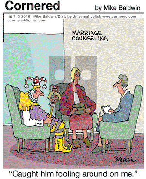 Cornered on Friday October 7, 2016 Comic Strip