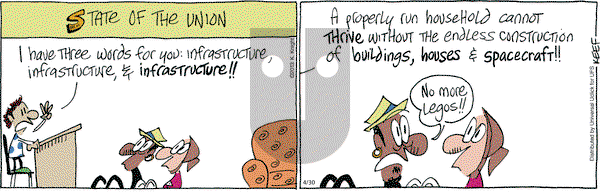 The Knight Life on Tuesday April 30, 2013 Comic Strip