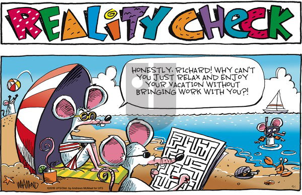 Reality Check on Sunday September 1, 2019 Comic Strip