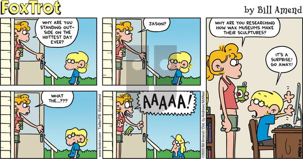 FoxTrot on Sunday July 19, 2020 Comic Strip