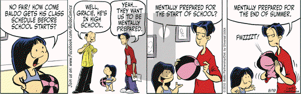 Baldo on Thursday August 19, 2010 Comic Strip
