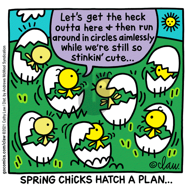 Claw on Monday April 12, 2021 Comic Strip