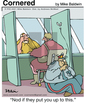 Cornered on Thursday June 10, 2021 Comic Strip