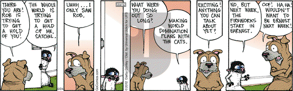 Get Fuzzy on Monday September 24, 2012 Comic Strip