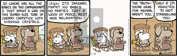 DeFlocked on Monday January 18, 2010 Comic Strip