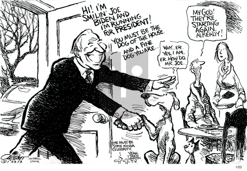 Pat Oliphant on Wednesday January 23, 2013 Comic Strip