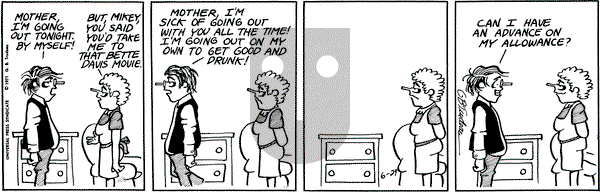 Doonesbury on Tuesday June 29, 1971 Comic Strip