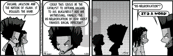 The Boondocks on Wednesday August 31, 2011 Comic Strip