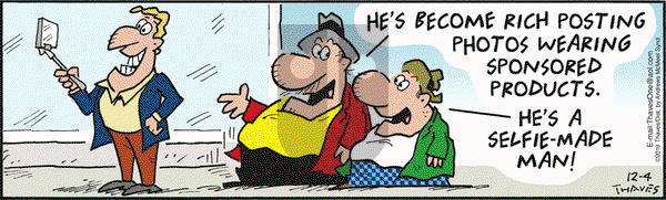 Frank and Ernest on Wednesday December 4, 2019 Comic Strip