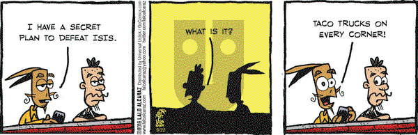 La Cucaracha on Thursday September 22, 2016 Comic Strip