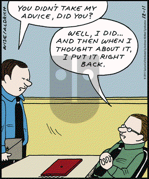 Real Life Adventures on Monday December 11, 2017 Comic Strip