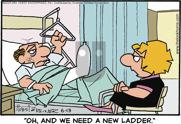 The Lockhorns on Friday June 13, 2025 Comic Strip