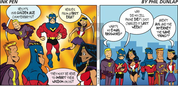 Ink Pen on Sunday February 19, 2012 Comic Strip