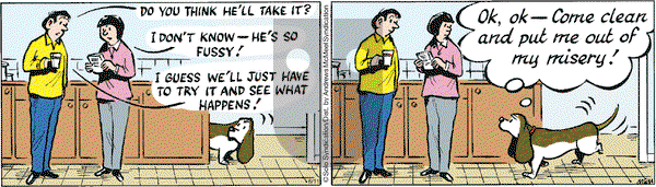Fred Basset on Friday June 11, 2021 Comic Strip