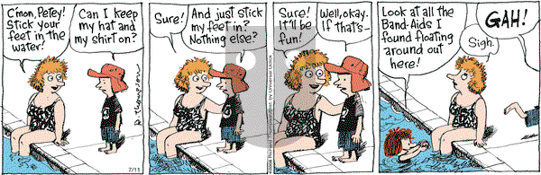 Cul de Sac on Thursday July 11, 2013 Comic Strip