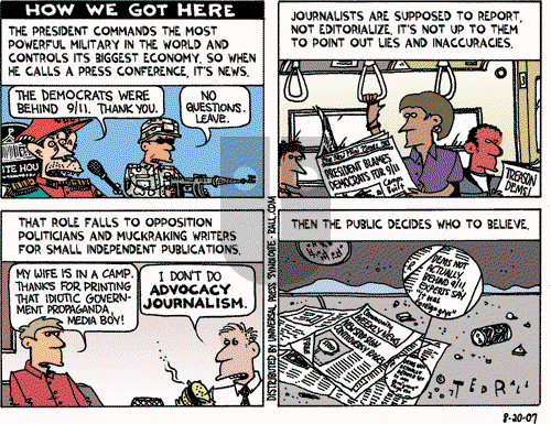 Ted Rall - Monday August 20, 2007 Comic Strip