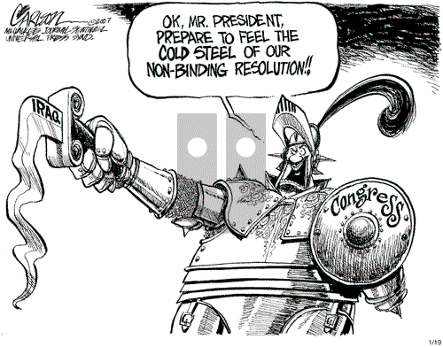 Stuart Carlson on Friday January 19, 2007 Comic Strip