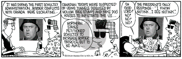 Monty on Friday December 3, 2004 Comic Strip