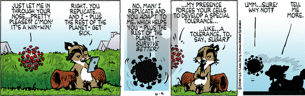 Over the Hedge on Thursday June 4, 2020 Comic Strip