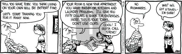 The Buckets on Thursday December 6, 2007 Comic Strip
