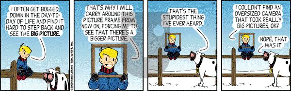 Cow and Boy Classics on Monday January 19, 2009 Comic Strip