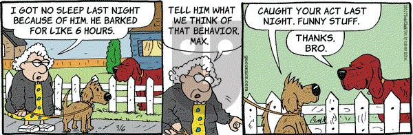 Lola on Monday March 6, 2017 Comic Strip