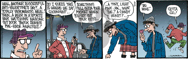 Monty on Friday February 15, 2019 Comic Strip