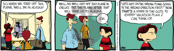 The Buckets on Saturday August 8, 2015 Comic Strip