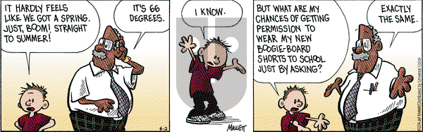 Frazz on Monday June 2, 2014 Comic Strip