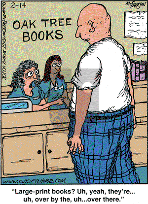 Close to Home on Thursday February 14, 2013 Comic Strip