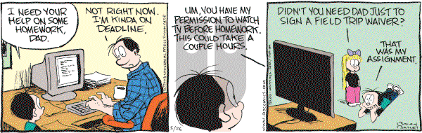Adam@Home - Monday May 26, 2008 Comic Strip