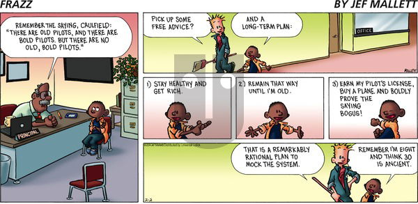 Frazz - Sunday February 2, 2014 Comic Strip