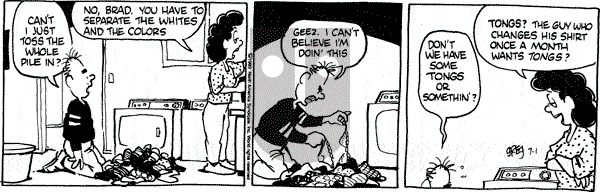 Luann on Thursday July 1, 1993 Comic Strip