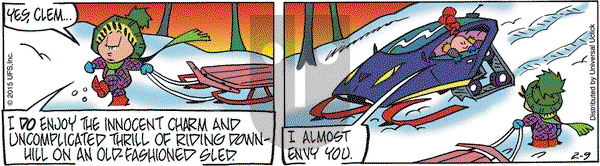 Rose is Rose on Monday February 9, 2015 Comic Strip