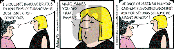 The Born Loser on Monday August 13, 2018 Comic Strip