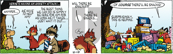Over the Hedge on Wednesday October 10, 2018 Comic Strip