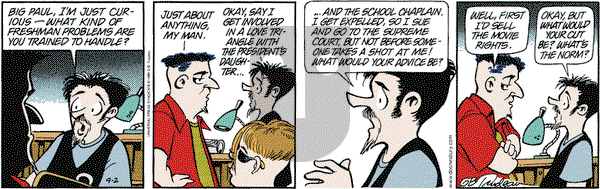 Doonesbury on Friday March 3, 2000 Comic Strip