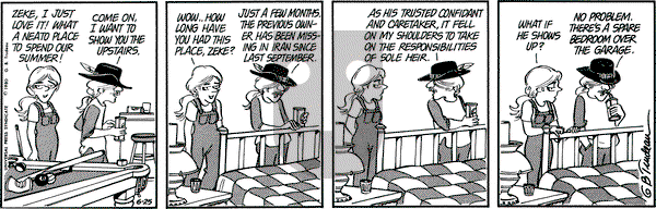 Doonesbury on Wednesday June 25, 1980 Comic Strip