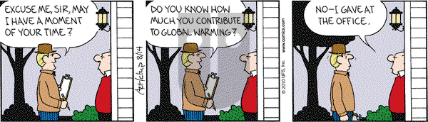 The Born Loser on Saturday August 14, 2010 Comic Strip