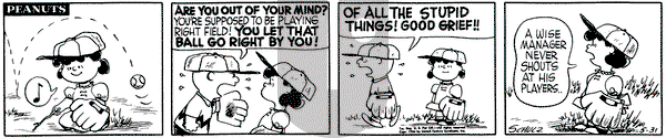 Peanuts on Thursday May 31, 1956 Comic Strip