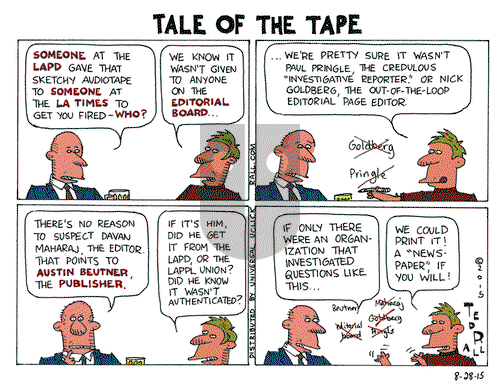 Ted Rall on Friday August 28, 2015 Comic Strip