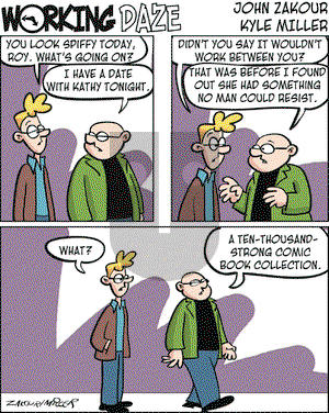 Working Daze on Wednesday April 4, 2007 Comic Strip