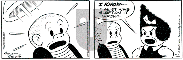 Nancy on Saturday October 1, 2005 Comic Strip